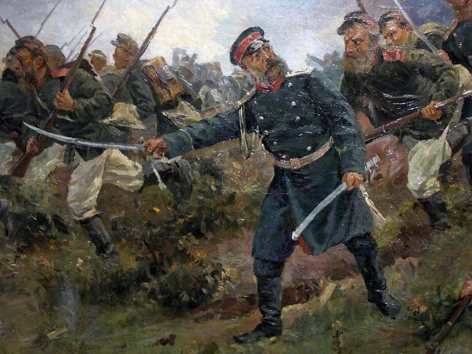 в атаке - русско-турецкая война 1877-78г.