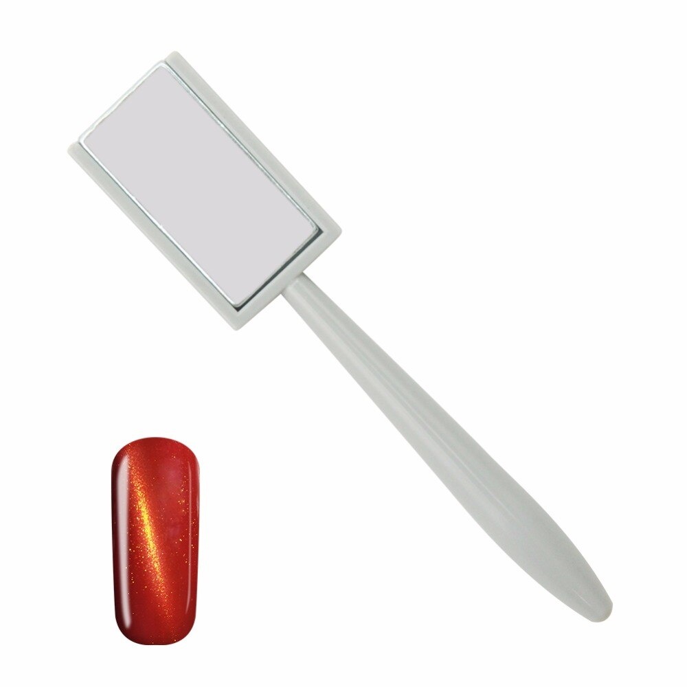 Классический магнит для гель лака с эффектом "кошачий глаз"