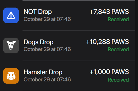 Возможно и хомяка ты тапал не зря. Вот пожалуйста держи лапки за твои старания.