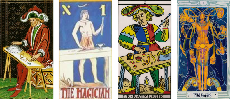 Маг в различных колодах