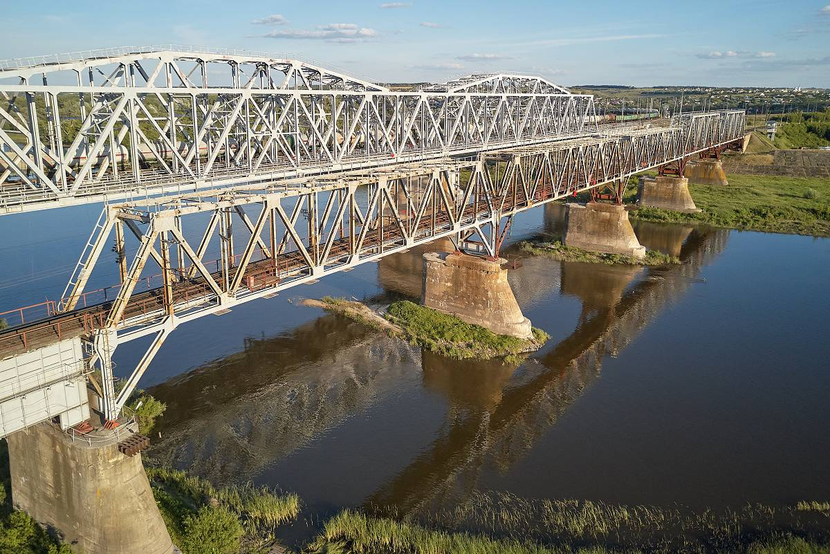 Мост через Дон в районе г. Лиски
