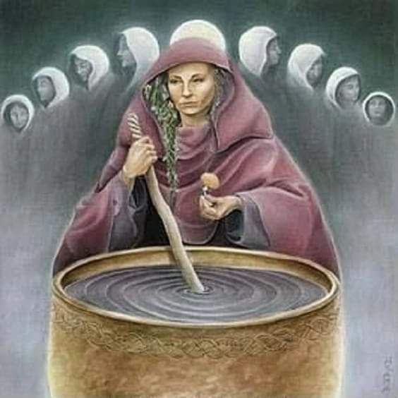 Волшебный котел судьбы Курридвен у древних кельтов