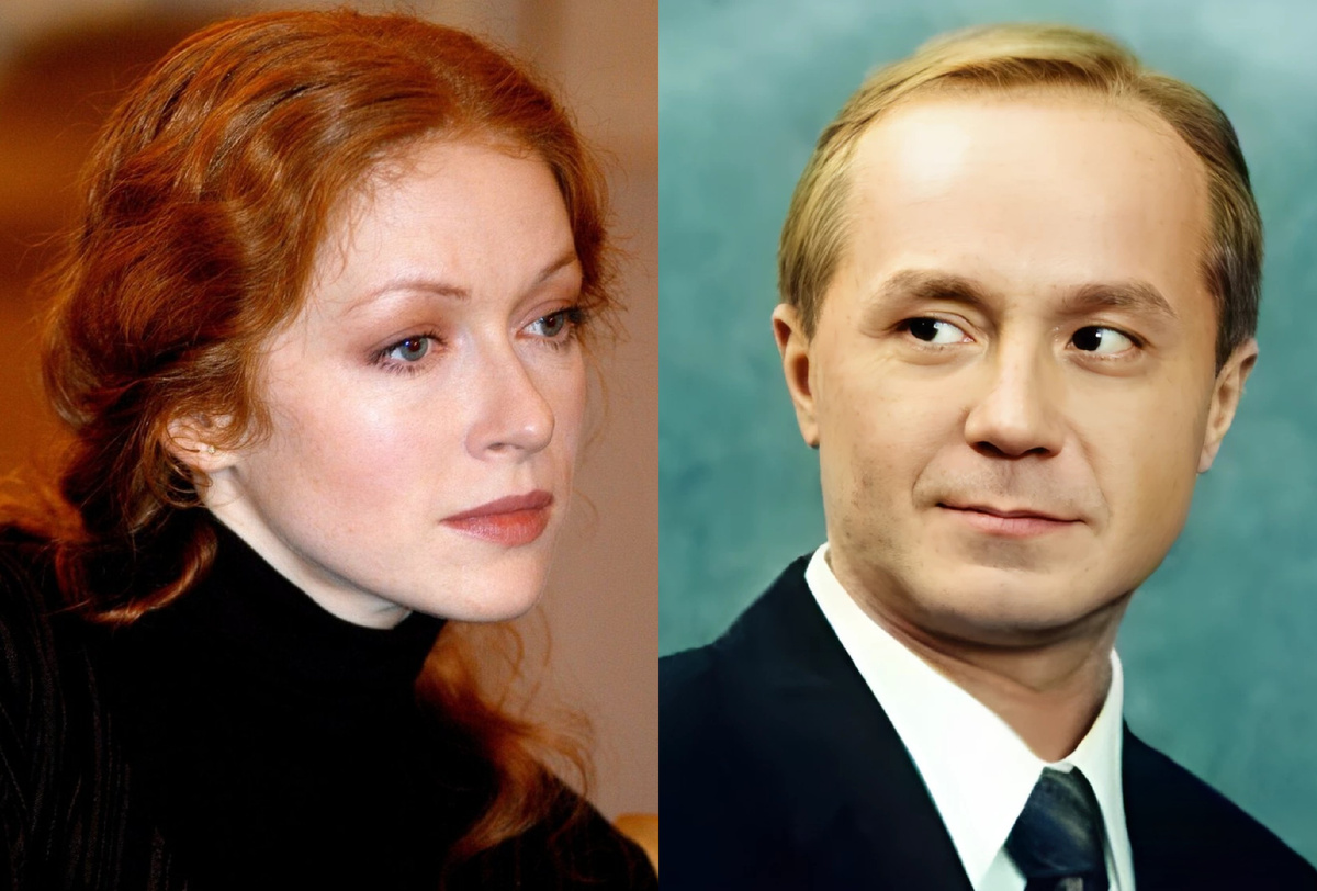 на фото Андрей Панин и Наталья Рогожкина  