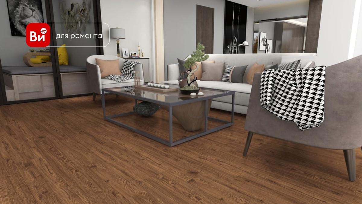 Виниловый ламинат Novafloor самоклеящийся Дуб мокко