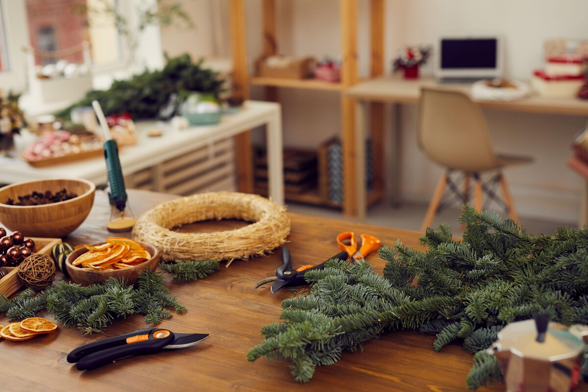     Новогодний декор своими руками — свыше 40 идей  с фото и видео