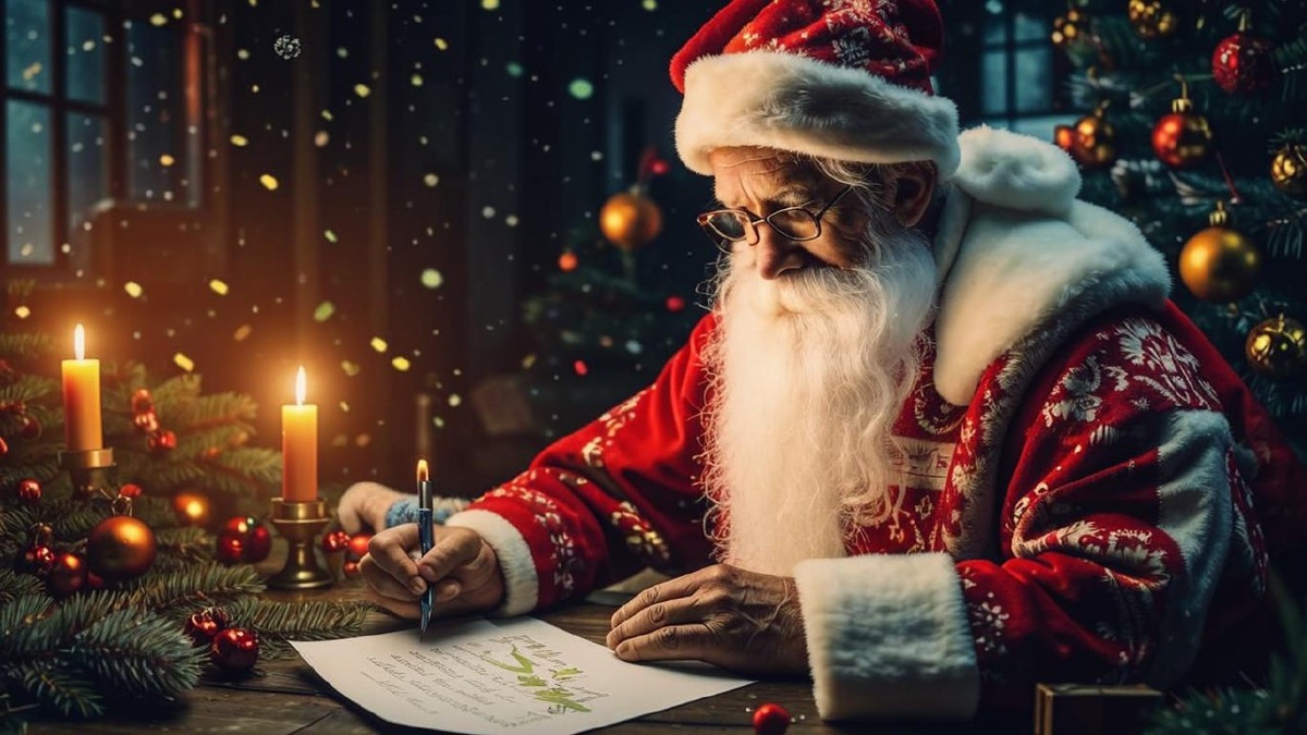 Новый год, письмо деду Морозу