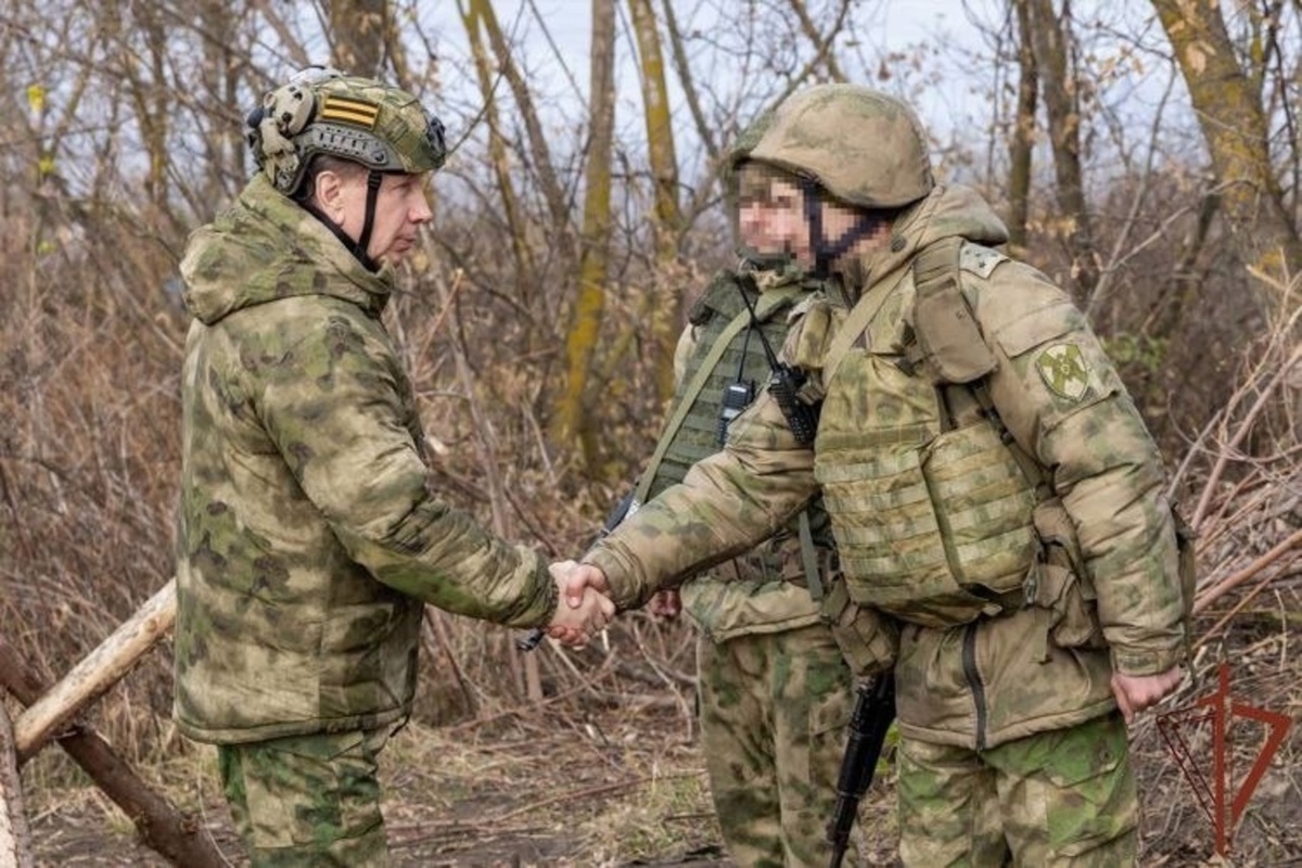    Генерал армии Виктор Золотов проверил выполнение боевых задач Росгвардии в Курской области