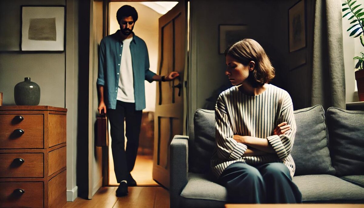 Он сбегал каждый раз, когда надо было "серьезно поговорить"