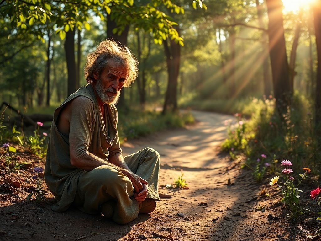 тропа в лесу