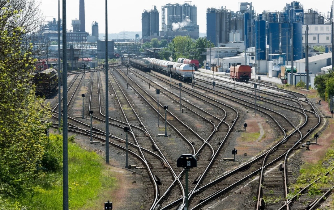 Железнодорожная станция.