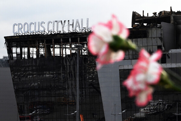 Здание концертного зала «Крокус Сити Холл», 26 марта 2024 года / Кирилл Каллиников/РИА Новости