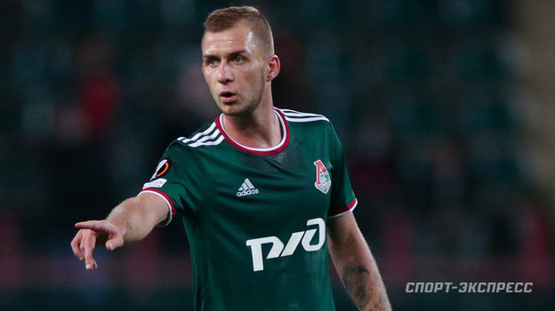    Дмитрий Баринов, игрок ФК «Локомотив».Дарья Исаева