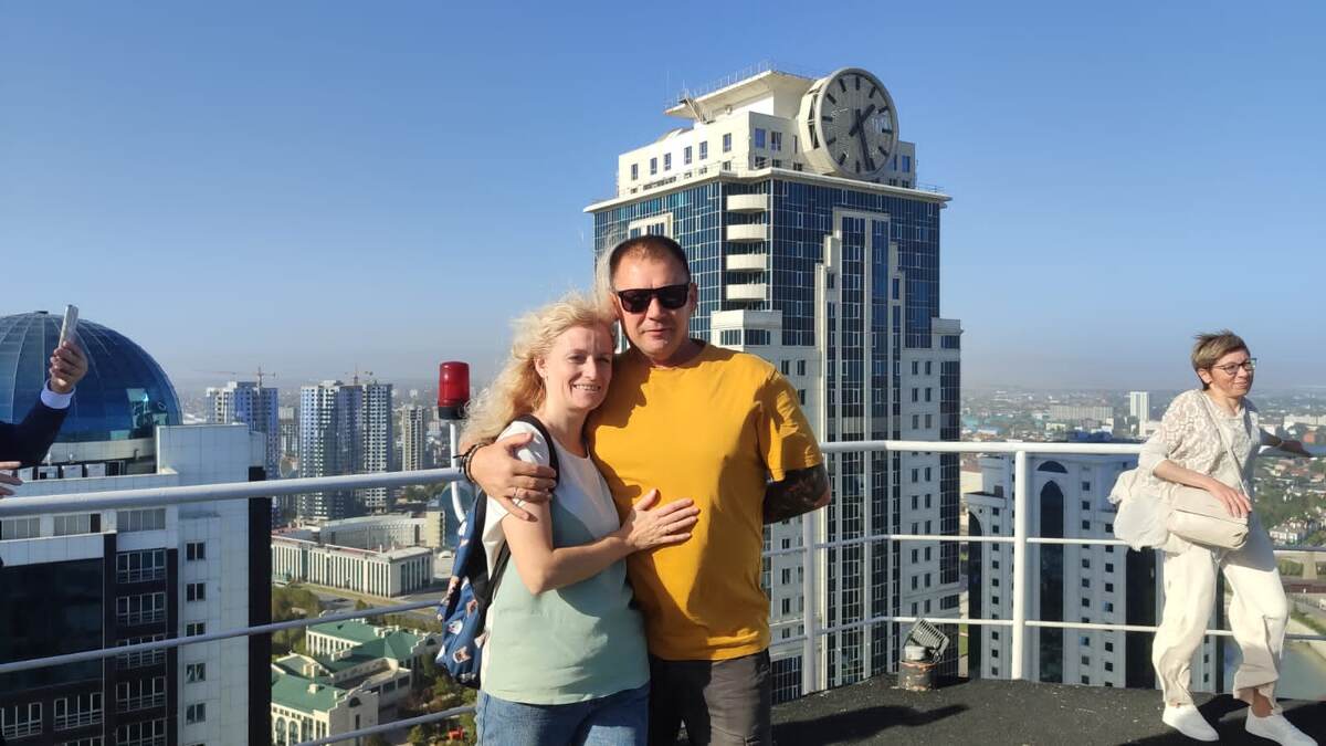 Такие виды открываются со смотровой площадки на 29 этаже небоскреба в Грозный-Сити