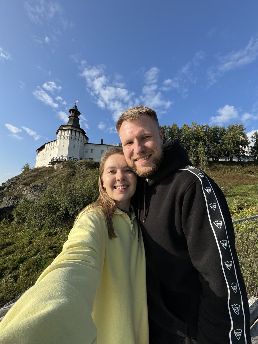 С погодой нам повезло. Было +15, солнечно