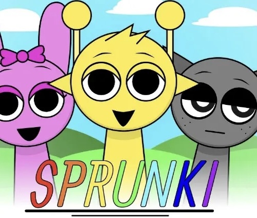 Эта игра в который нужно одевать костюмы на серых персонажей и получить песню.