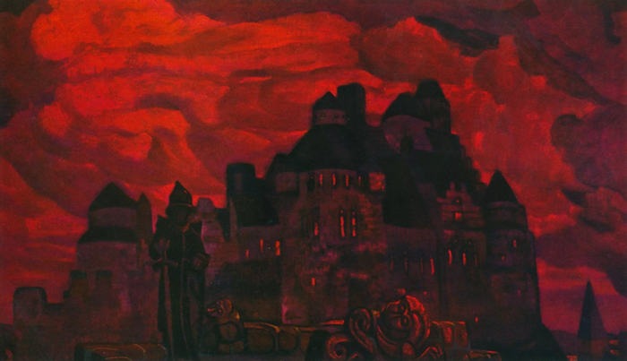 Н.К.Рерих "Зарево"