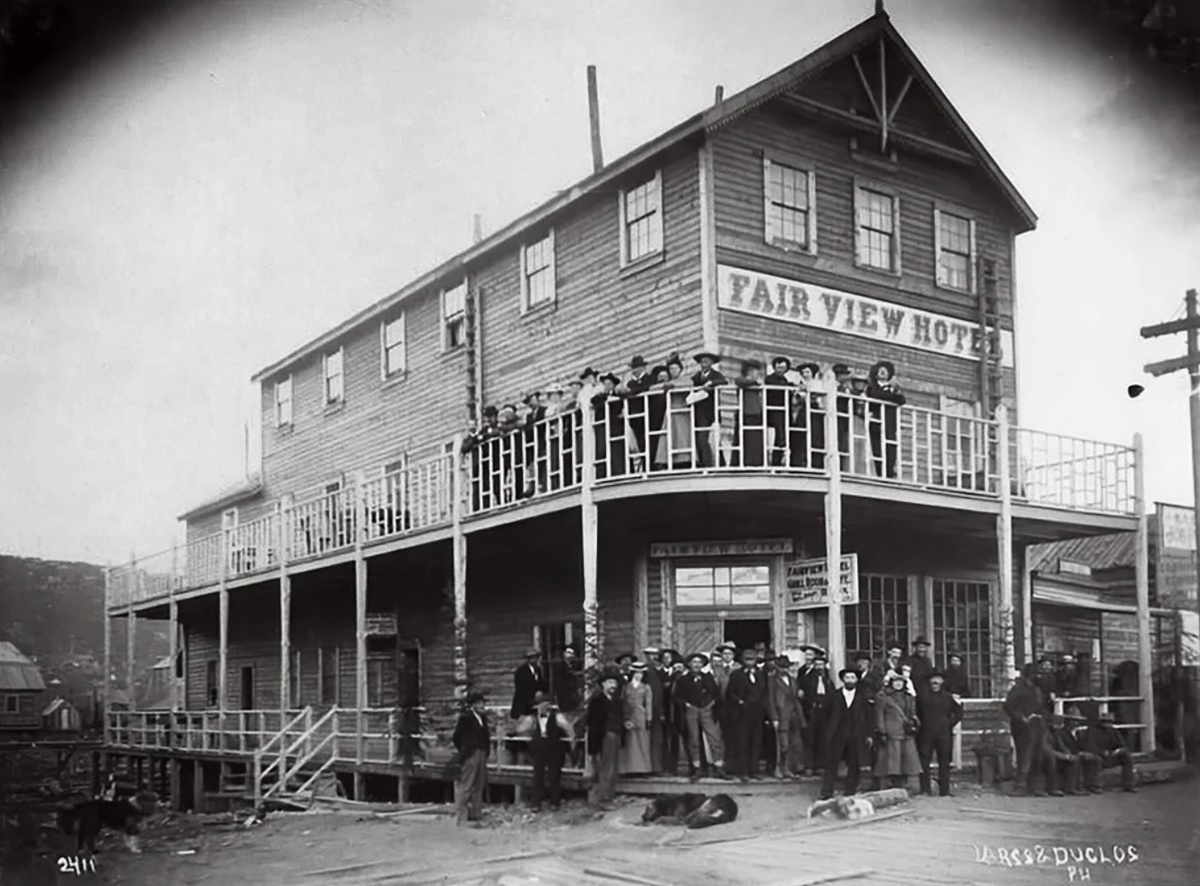 Отель Fair View в Доусоне, 1899 год