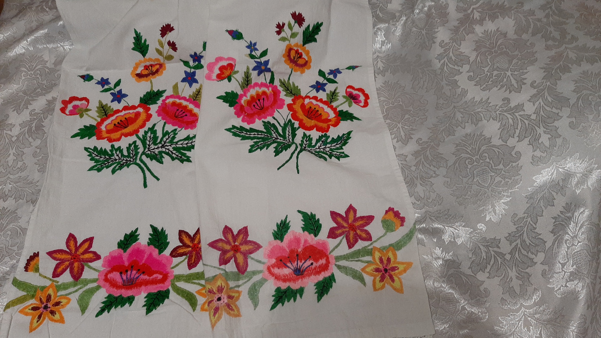 Вышитый рушник из конца 80х