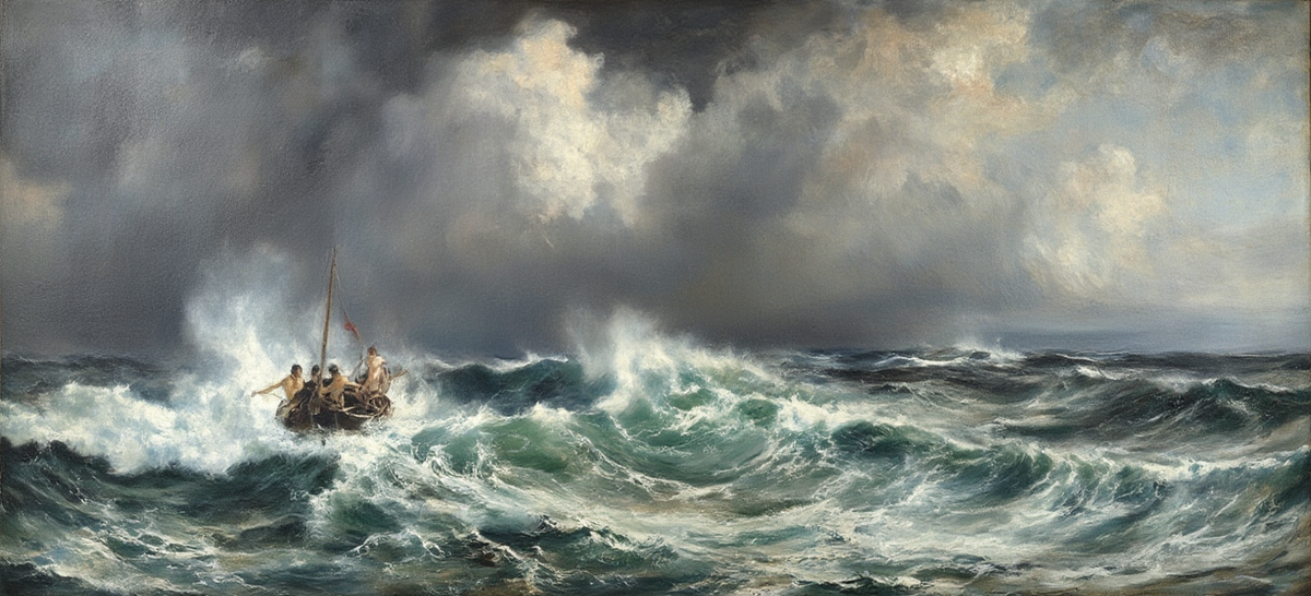 Кораблекрушение. Айвазовский И. К. 1843 г.