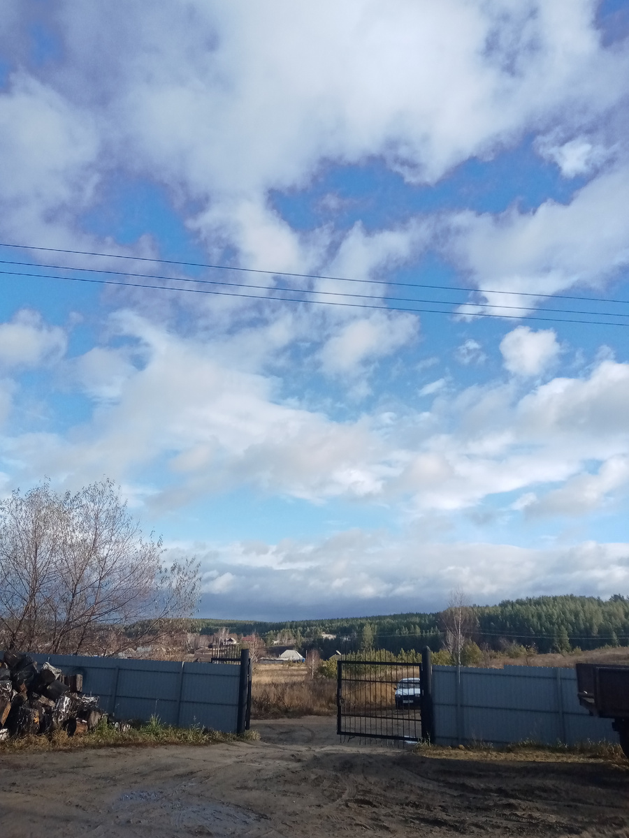 Территория у работы. 