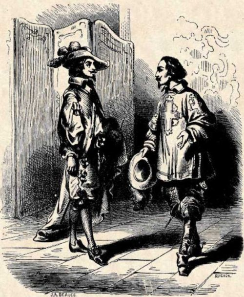 Иллюстрация к роману "Двадцать лет спустя"