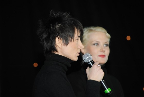    Певица Земфира и актриса Рената Литвинова