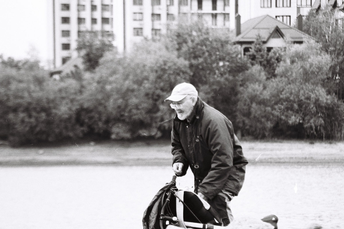 Рыбак на дне Кубани. #silberrau200