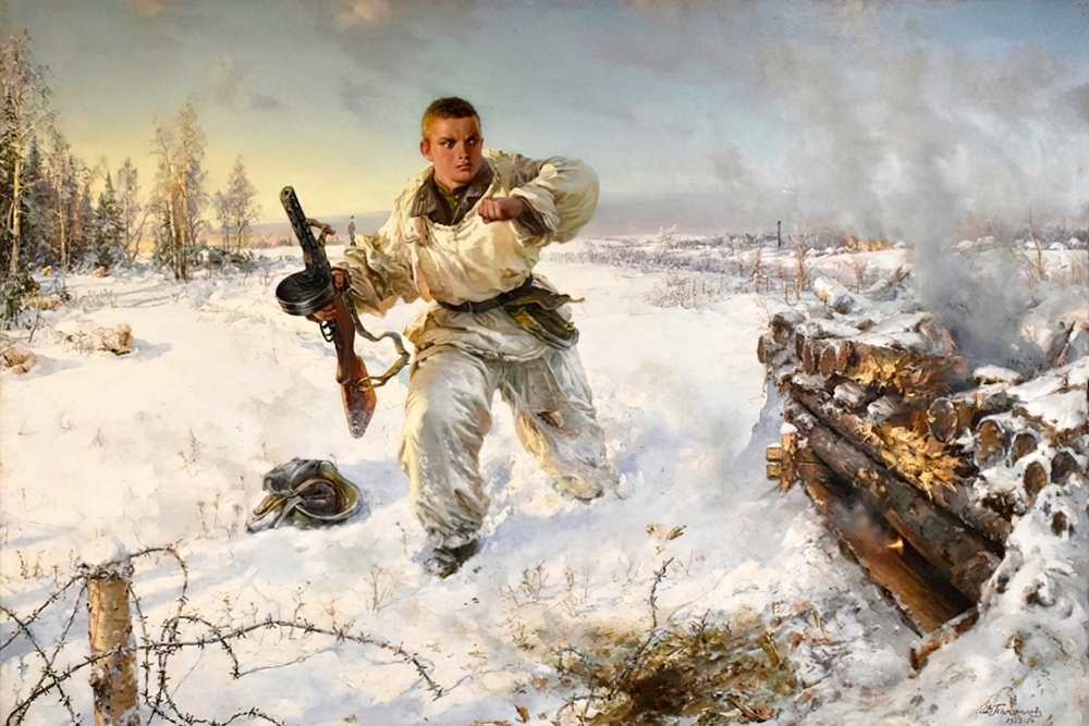 В. Памфилов. Александр Матросов. 1953-1954 годы