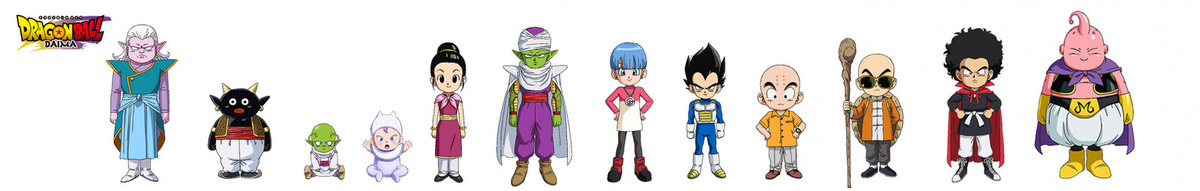    Персонажи Dragon Ball DaimaСоцсети