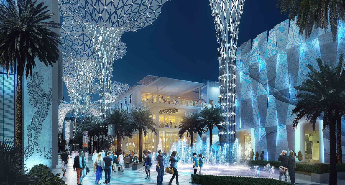 Зимний город в «Expo City Dubai»