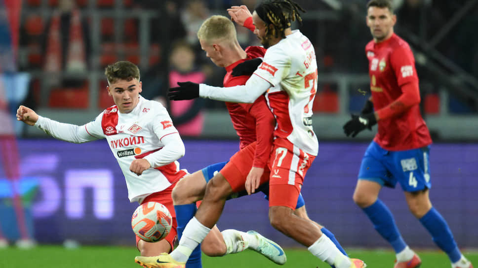 Матч ЦСКА—«Спартак».📷Фото: Иван Водопьянов / Коммерсантъ