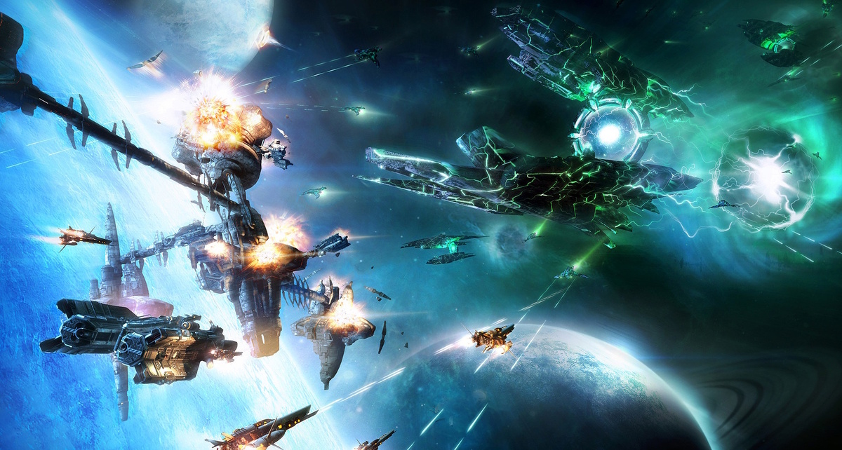 Мужчина увидел, что Землю атакуют космические захватчики. (Фото: img.goodfon.ru).