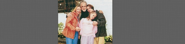 Наталья Андрейченко с семьёй