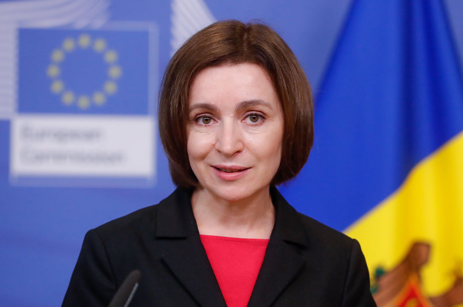 Президент Молдавии Майя Санду. Фото: EPA/ TASS