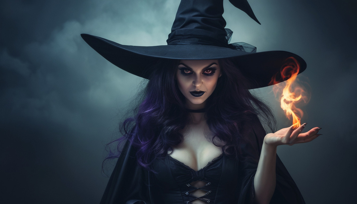 ИИ без огонька ведьму не понимает. У той, что в этой истории такой способности нет 