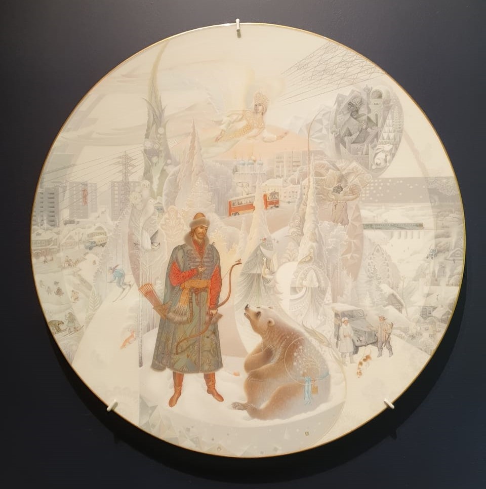 Панно "Старая сказка" Молодкин Денис Владимирович, Мстёра, 2021