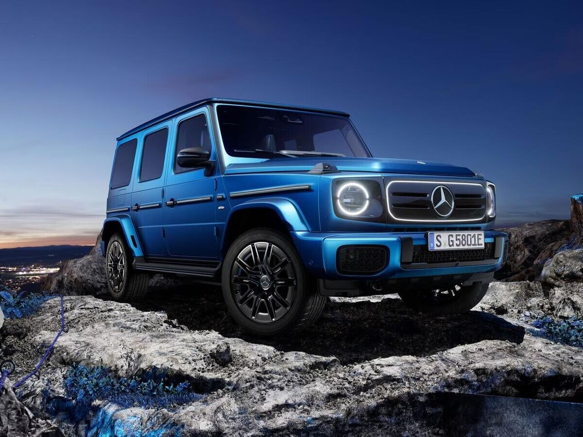    Электрический Mercedes-Benz G-класса© Фото : Mercedes-Benz