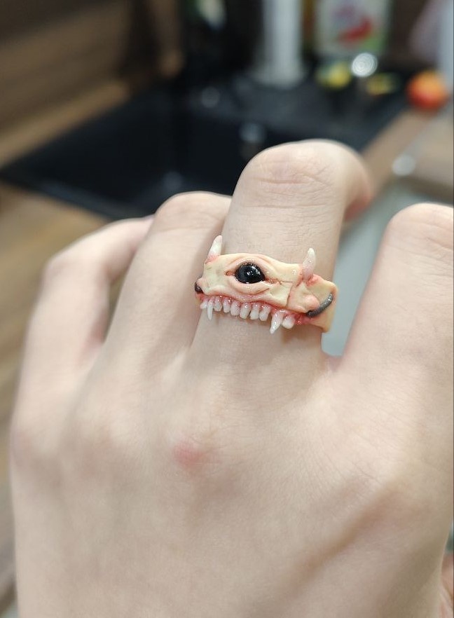 Примеры работ из палимерной глины.