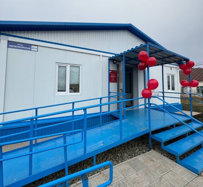   В Оренбуржье открыли очередной новый медицинский пункт Мария Чалкина