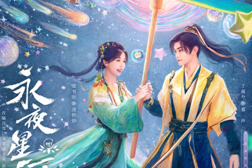 Дорама "Млечный путь среди вечной ночи", Название на китайском "永夜星河". Режиссёр Чжао Илун. Жанры: исторический, приключения, фэнтези, сянься, романтика. 32 серии по 45 минут.
