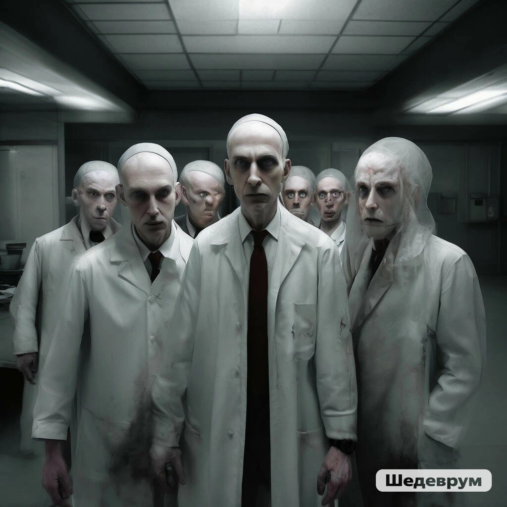 Врачи в стиле american horor story. 