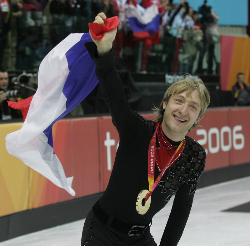 Евгений Плющенко - Олимпийский Чемпион. Турин - 2006. 