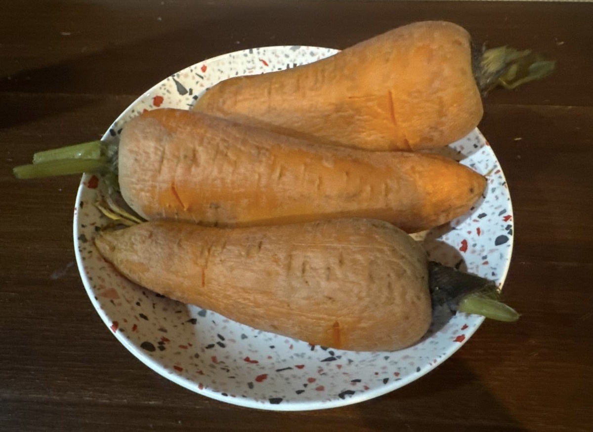 Варёная морковь