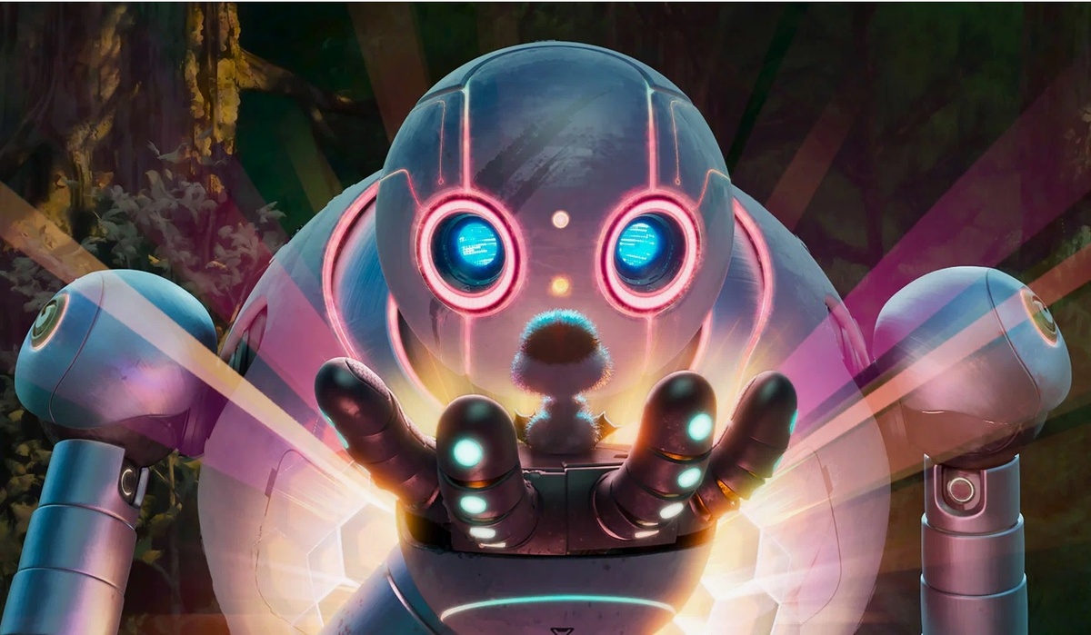 Кадр из м/ф «Дикий робот»