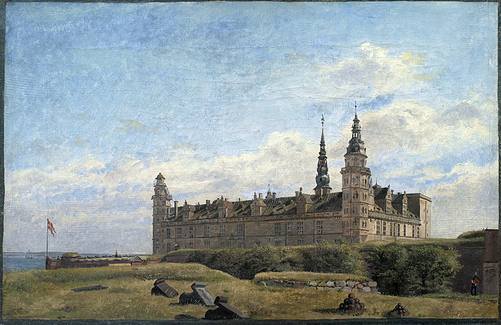 Замок Кронборг, 1834.