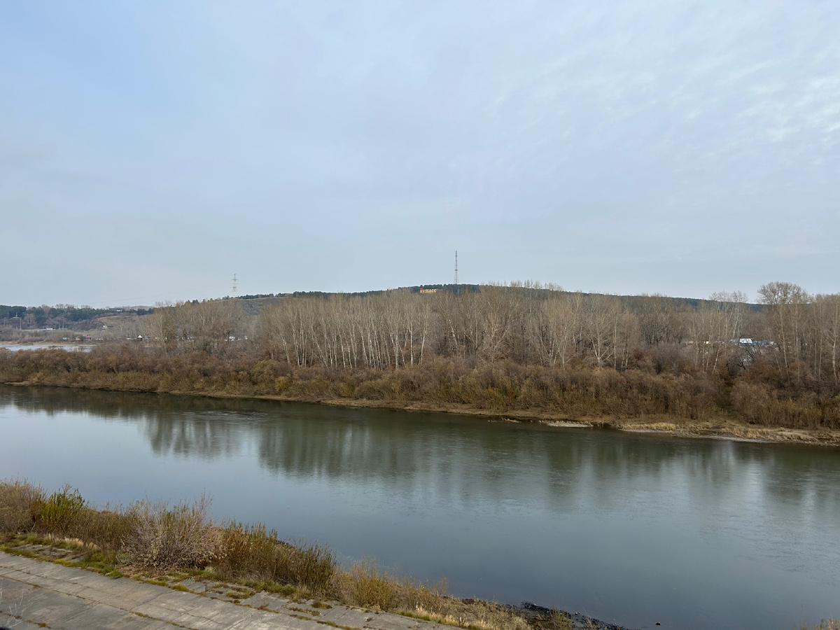 Берега реки Томь