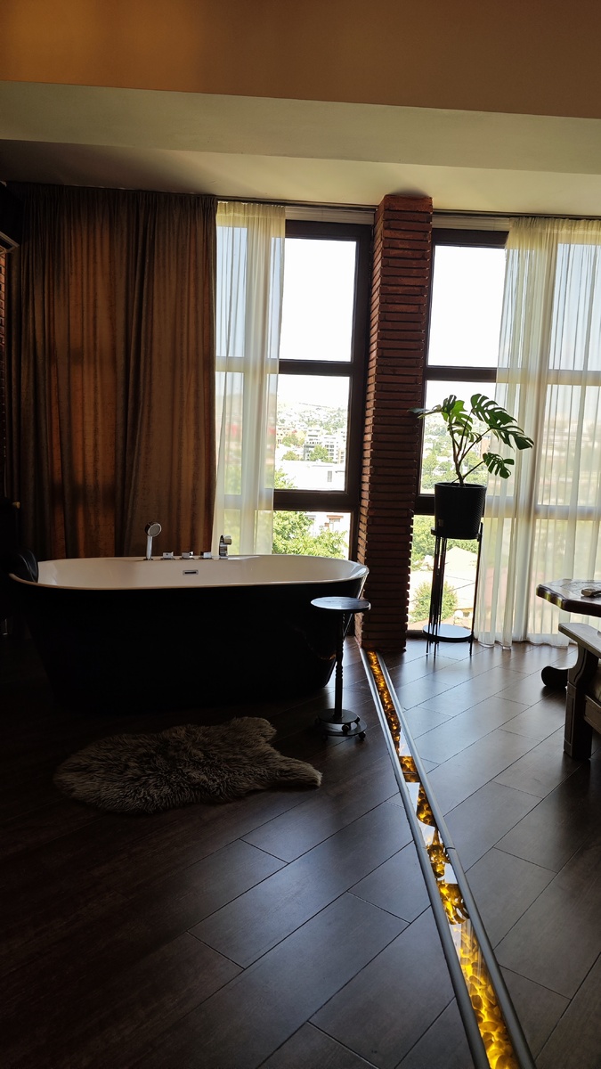 Ванна в номере, необычно