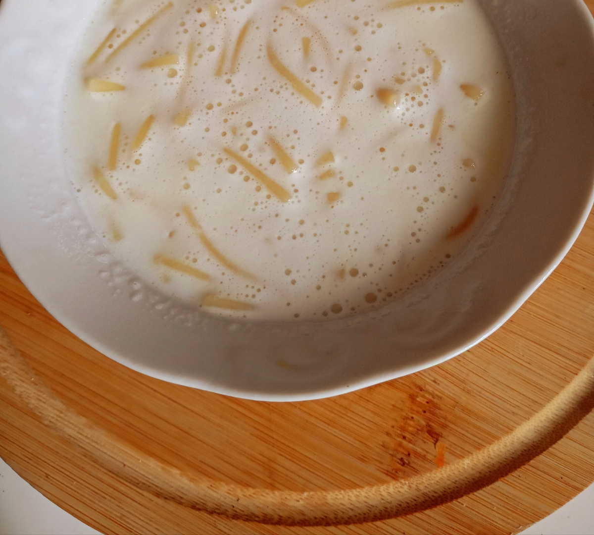 Лапша молочная