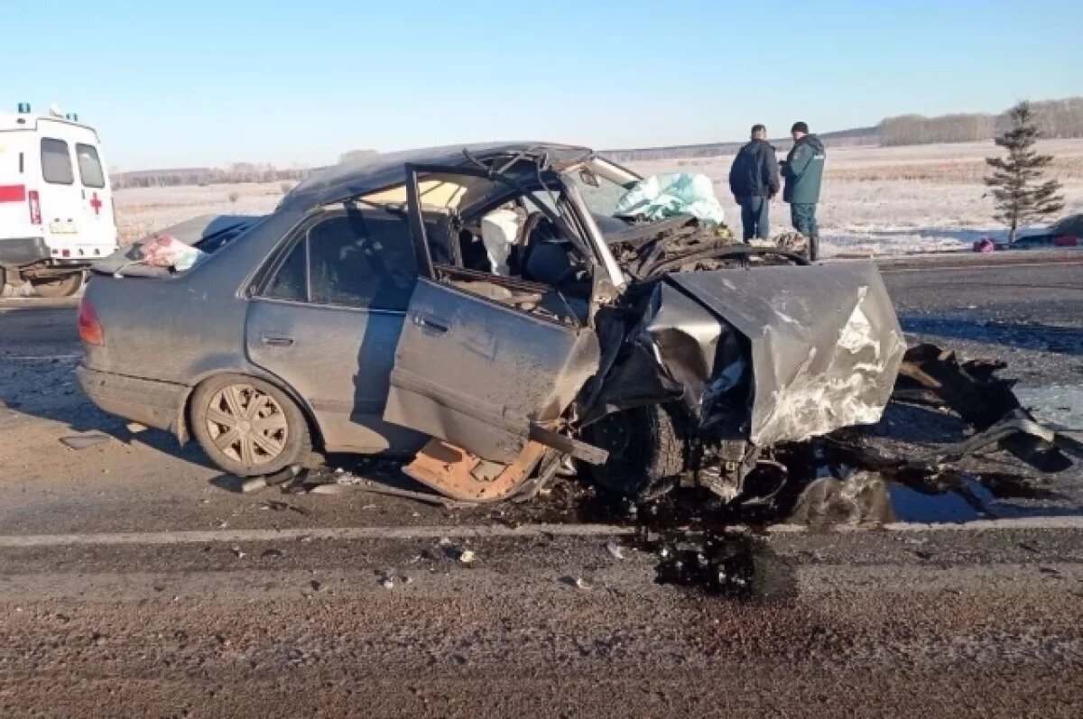    В Красноярском крае два водителя погибли в ДТП