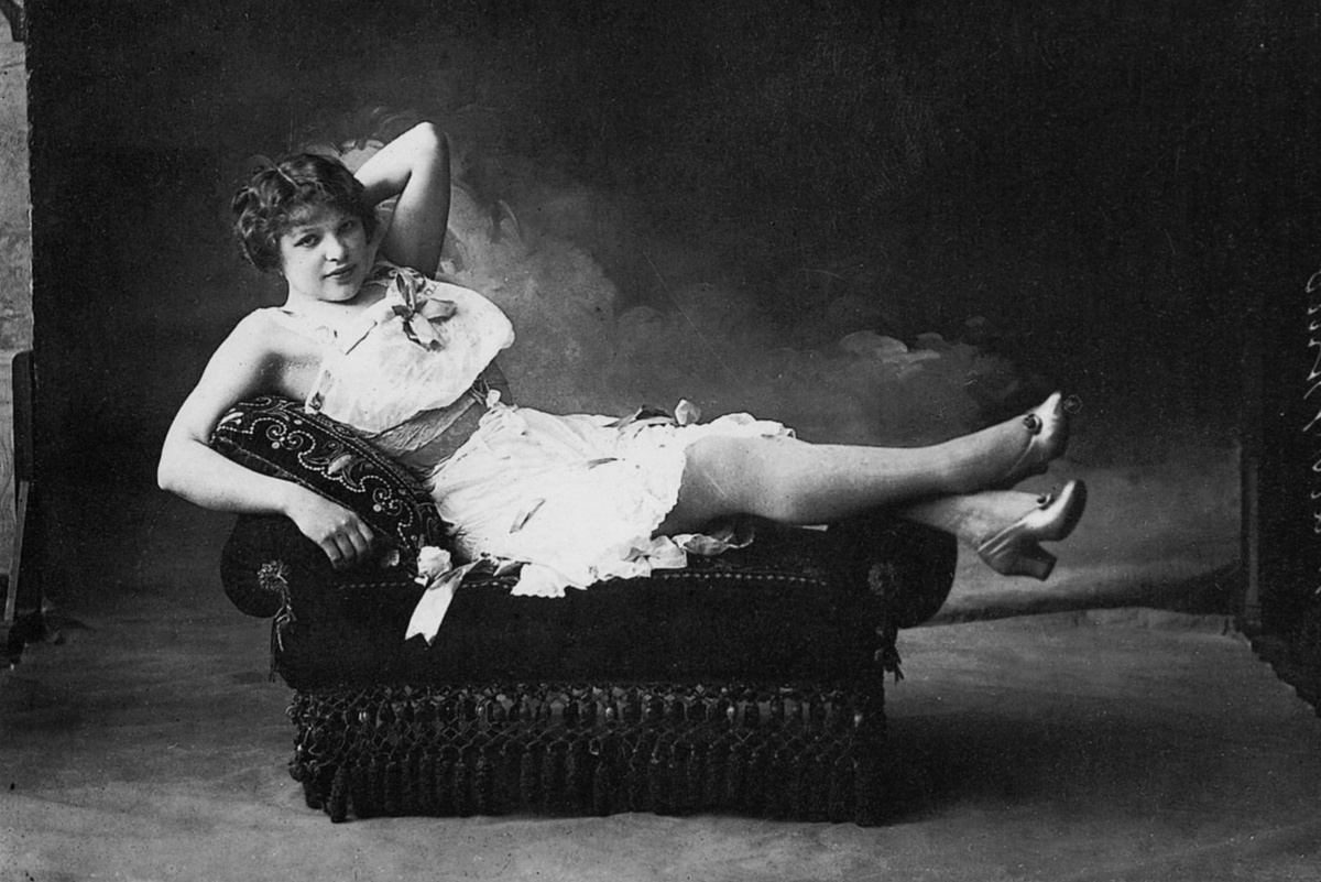 Фото одной из проституток Российской империи начала XX века